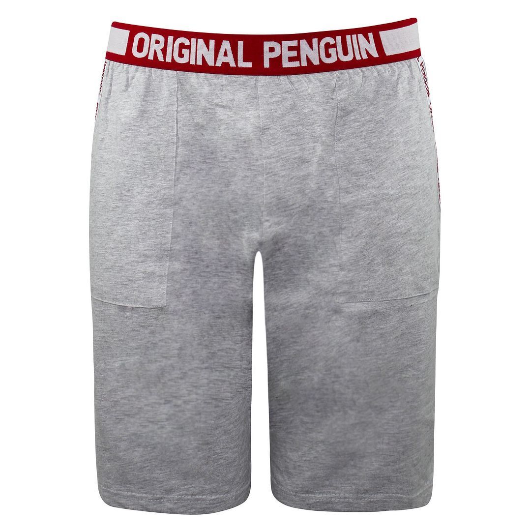 Herren Lounge Bermuda Shorts Grau