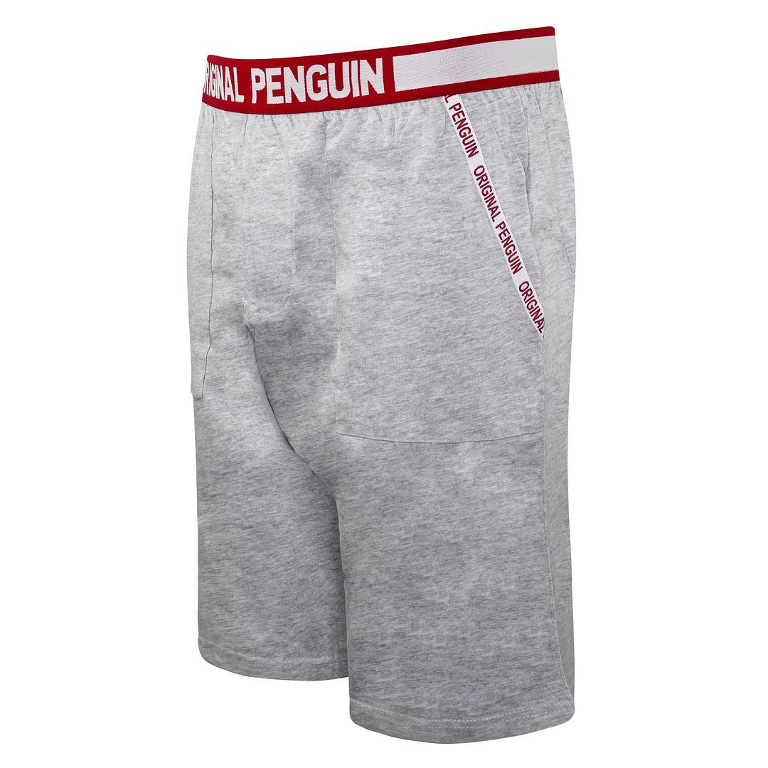 Bequeme melierte Lounge-Shorts