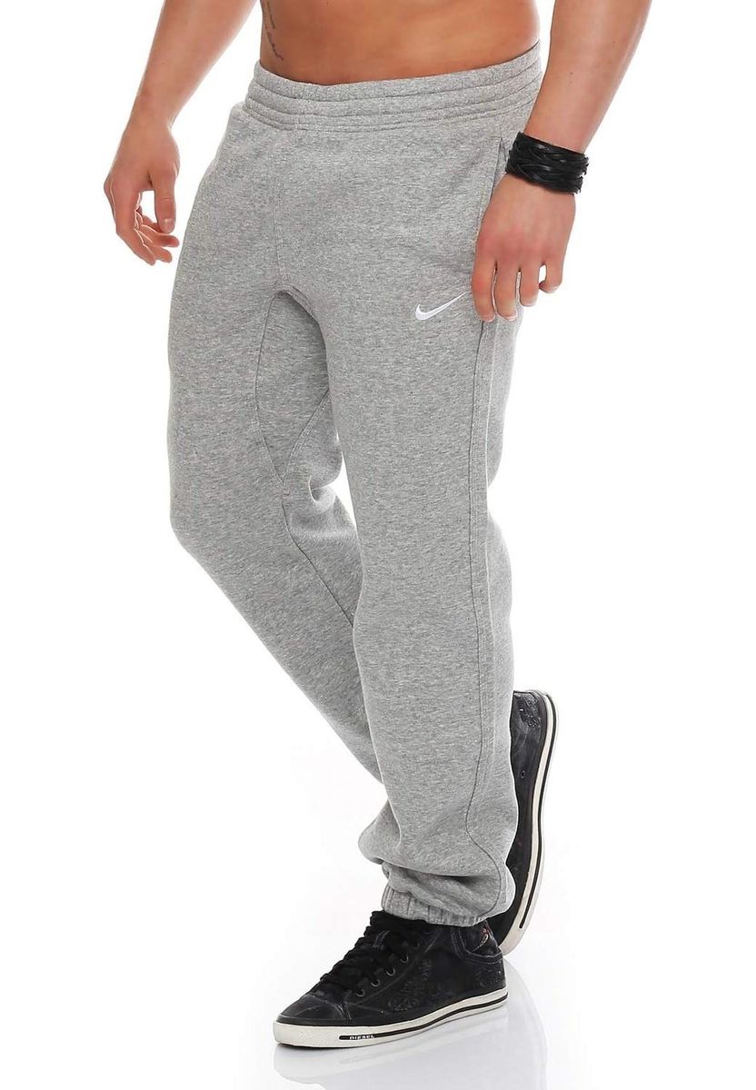 Klassische Fleece-Jogginghose mit Bündchen