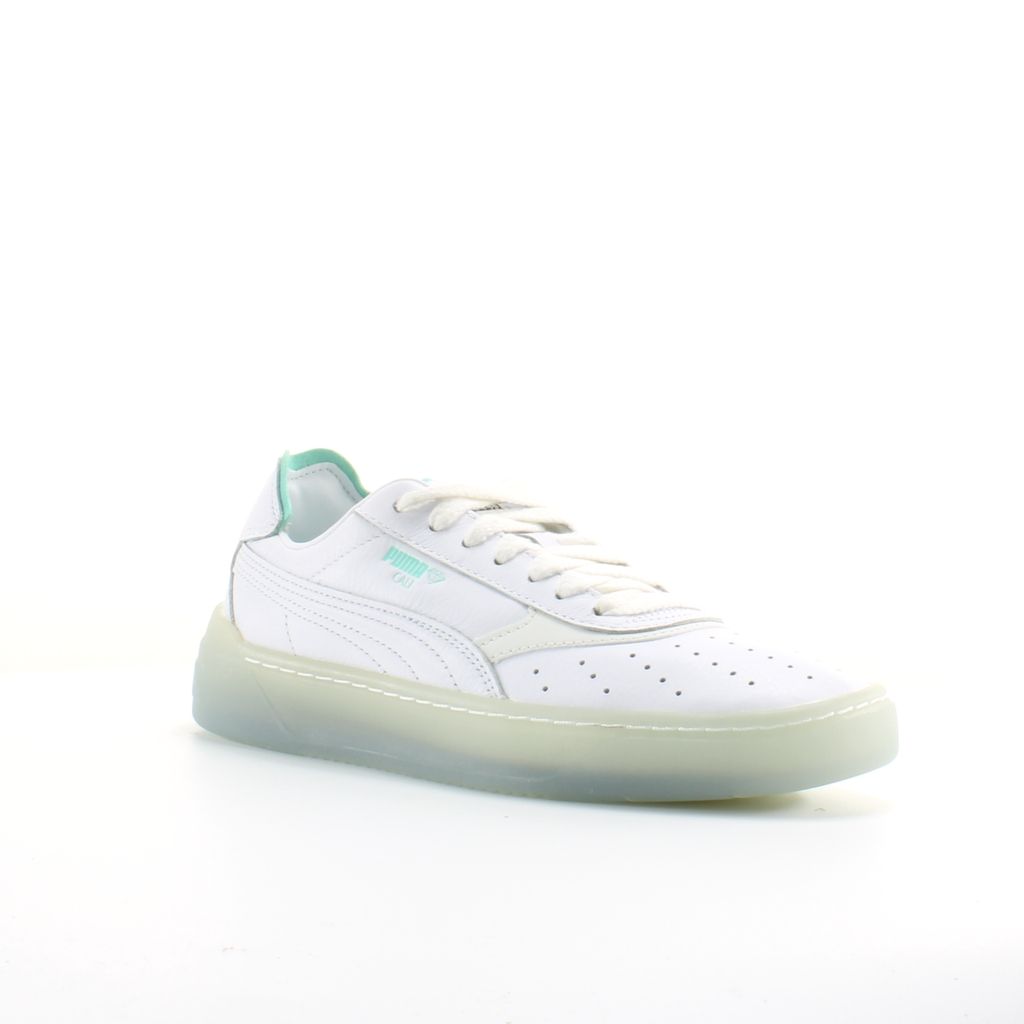 Cali Leder-Sneaker mit lichtdurchlässiger Sohle