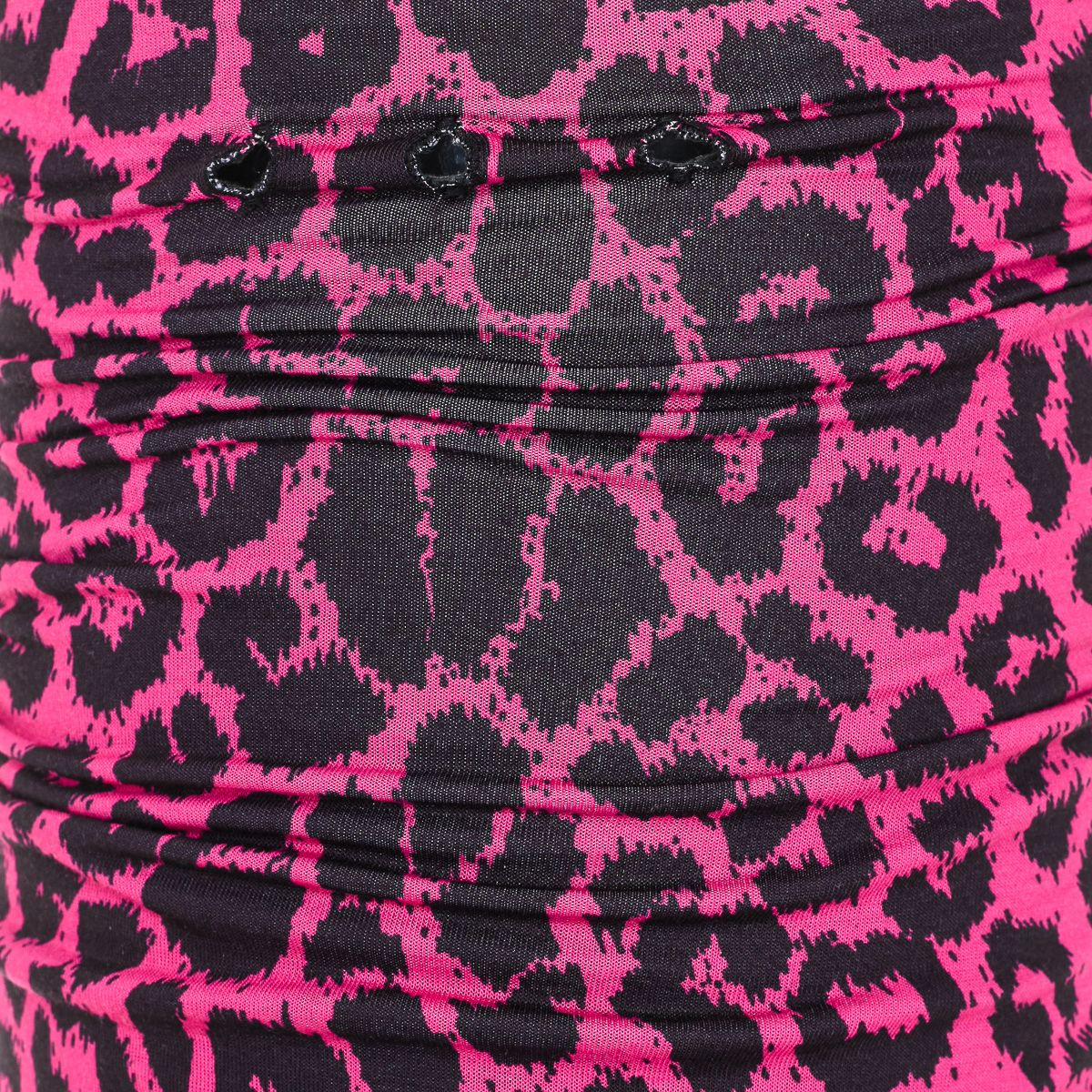 Wendbarer Fleece-Halsschlauch mit Leopardenmuster