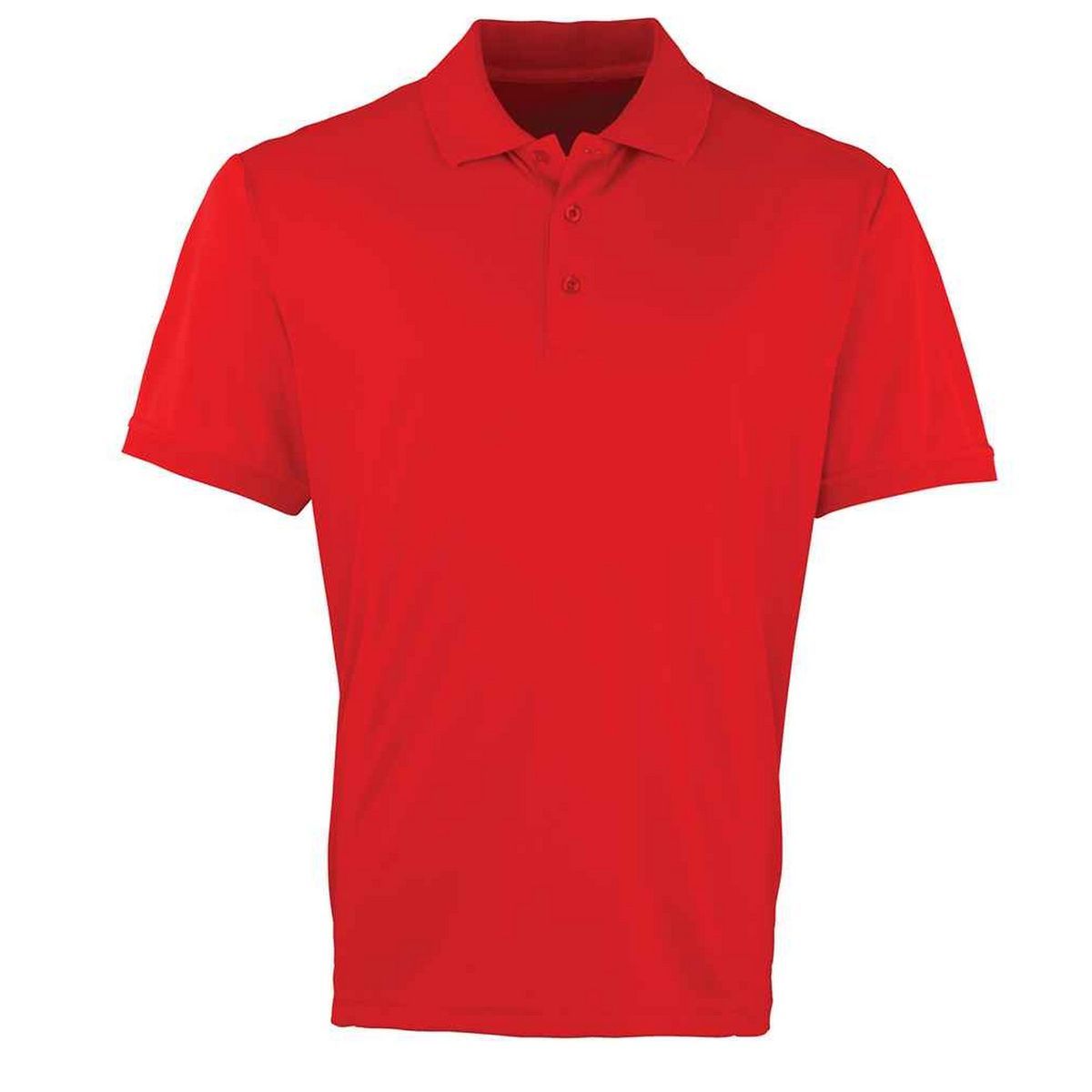 Klassisches, einfarbiges Kurzarm-Poloshirt