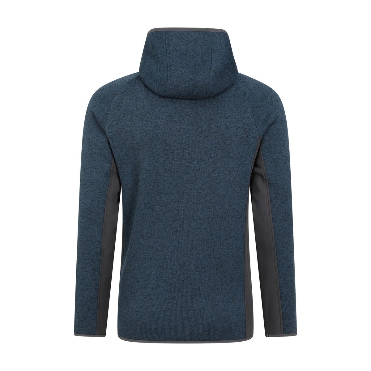 Technischer Fleece-Kapuzenpullover mit Reißverschluss