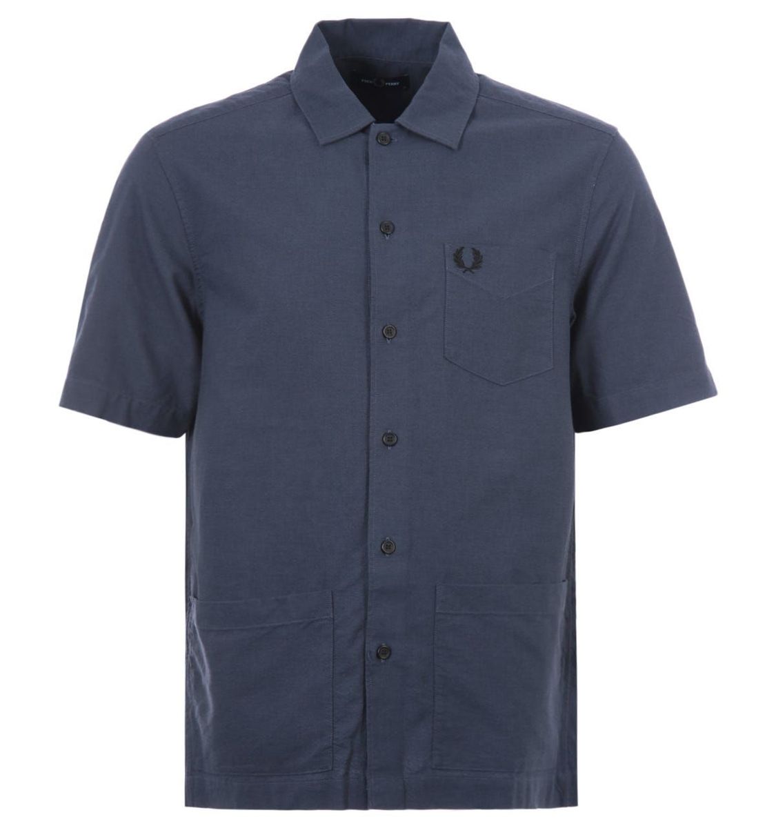 Fred Perry Oxford Kurzarmhemd mit Tasche