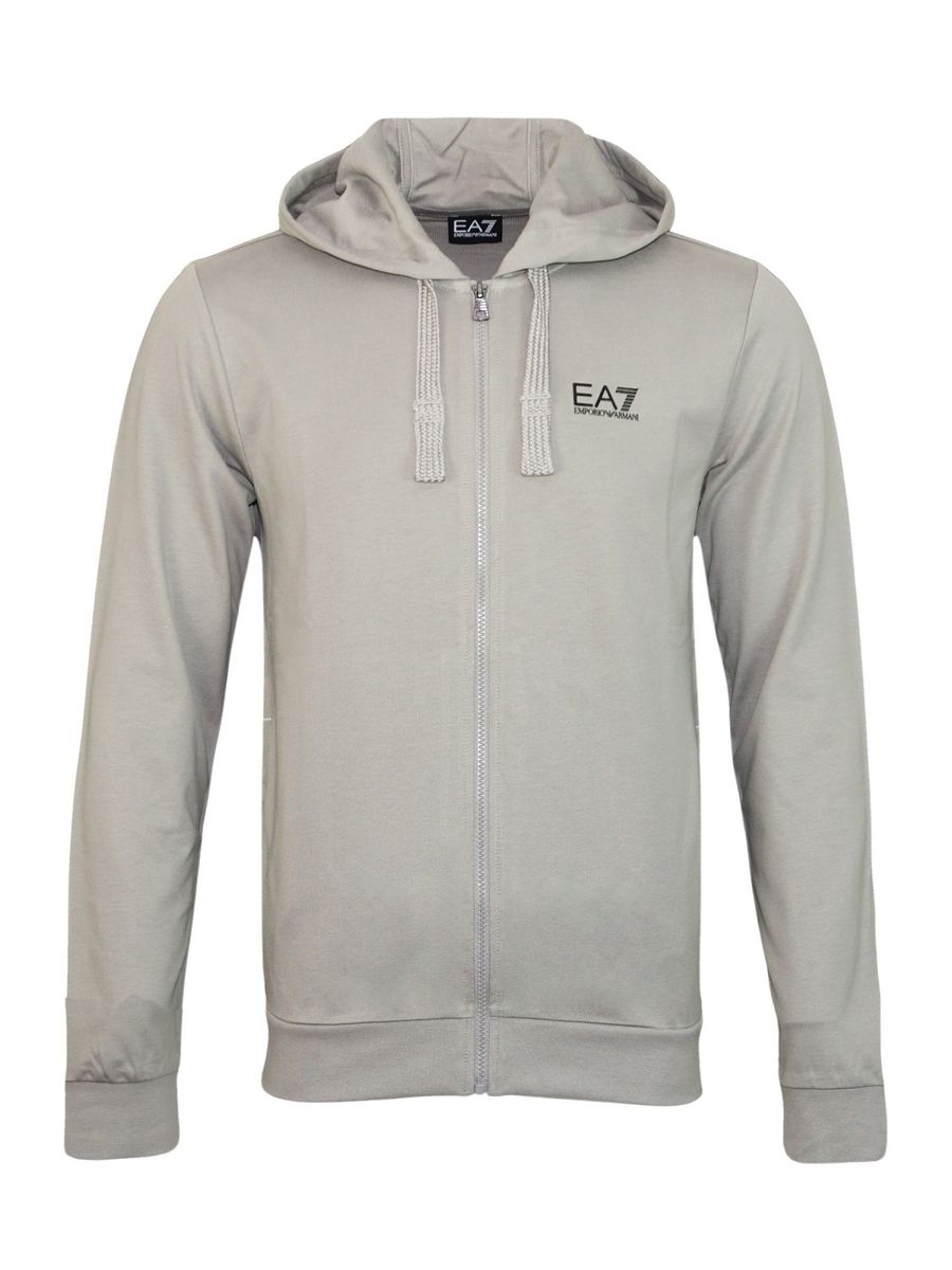 EA7 Kapuzenjacke mit Reißverschluss
