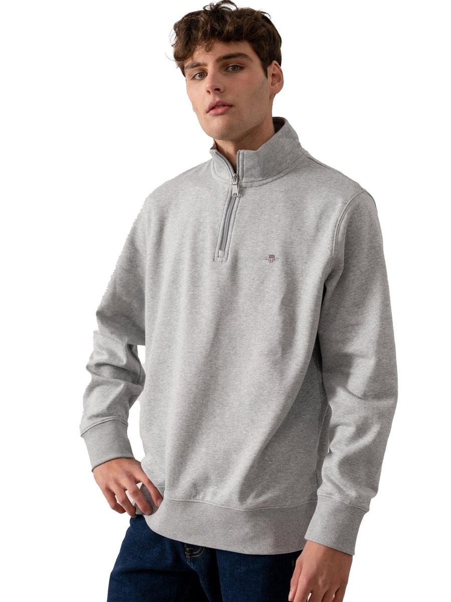 Herren Quarter-Zip Pullover Sweatshirt