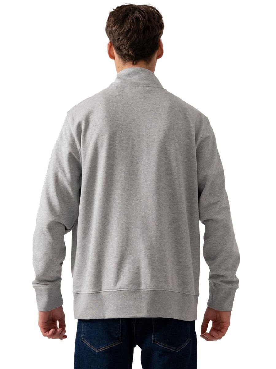 Halbreißverschluss-Sweatshirt mit Logo
