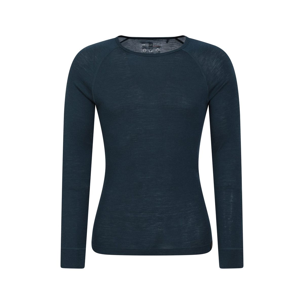 Mountain Warehouse Herren Merinowolle Thermal Top (Dunkelgrau)