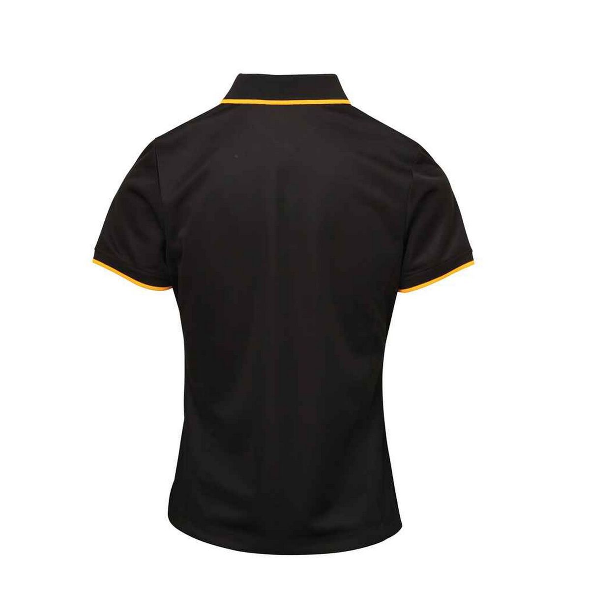 Feuchtigkeitstransportierendes Piqué-Poloshirt mit Kontraststreifen