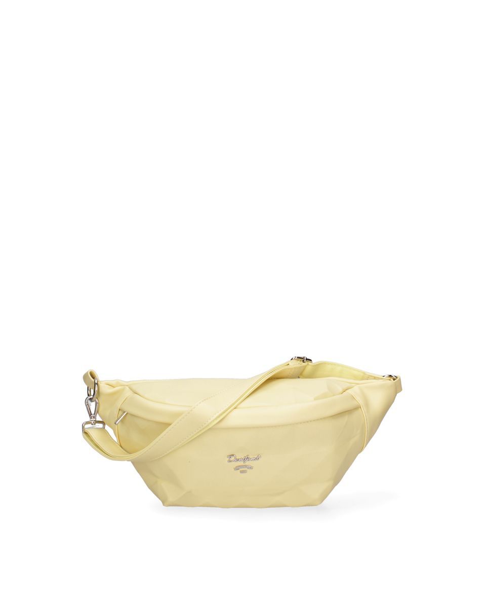 Gelbe Gürteltasche mit verstellbarem Riemen