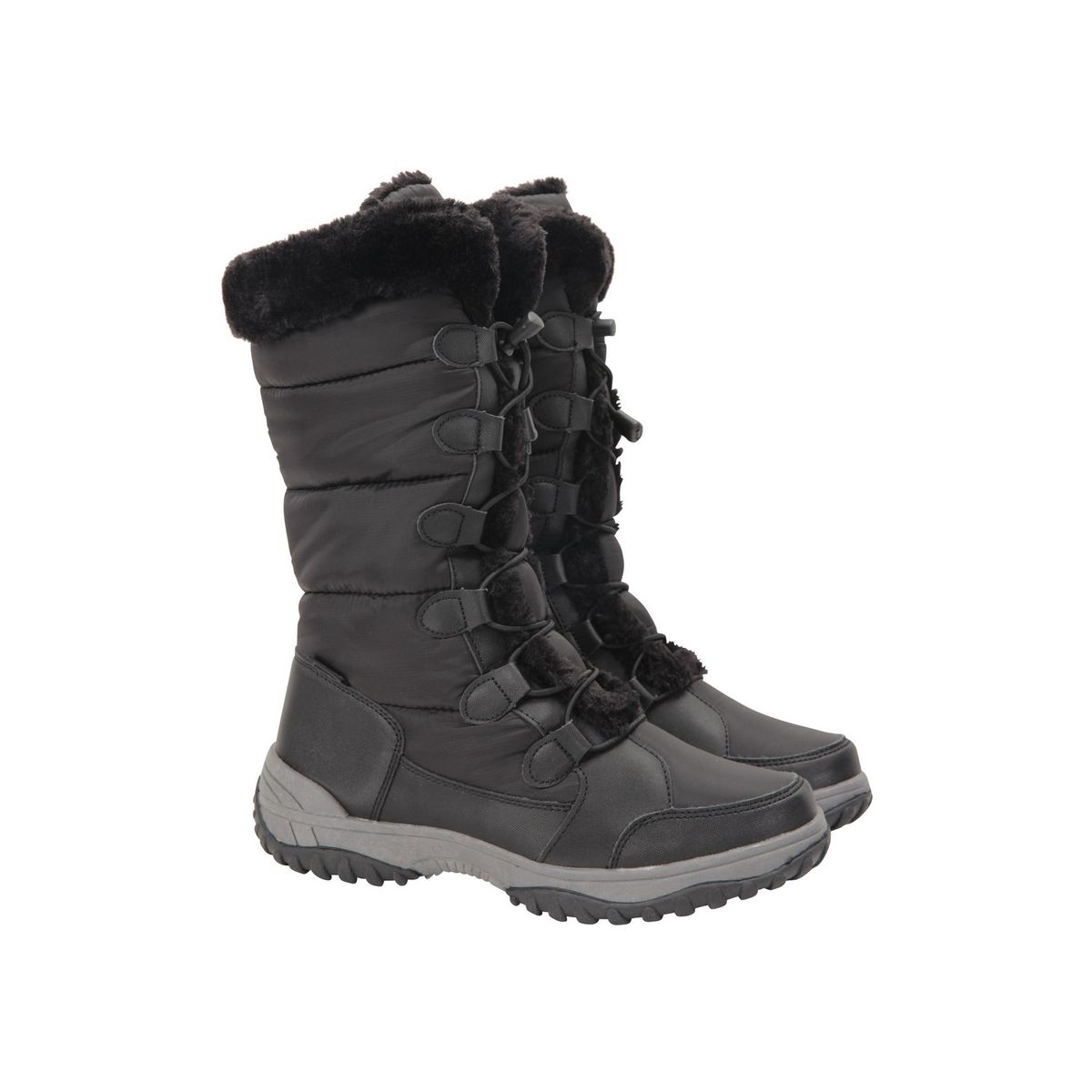 Mountain Warehouse Damen/Damen Snowflake Schneestiefel (Schwarz)