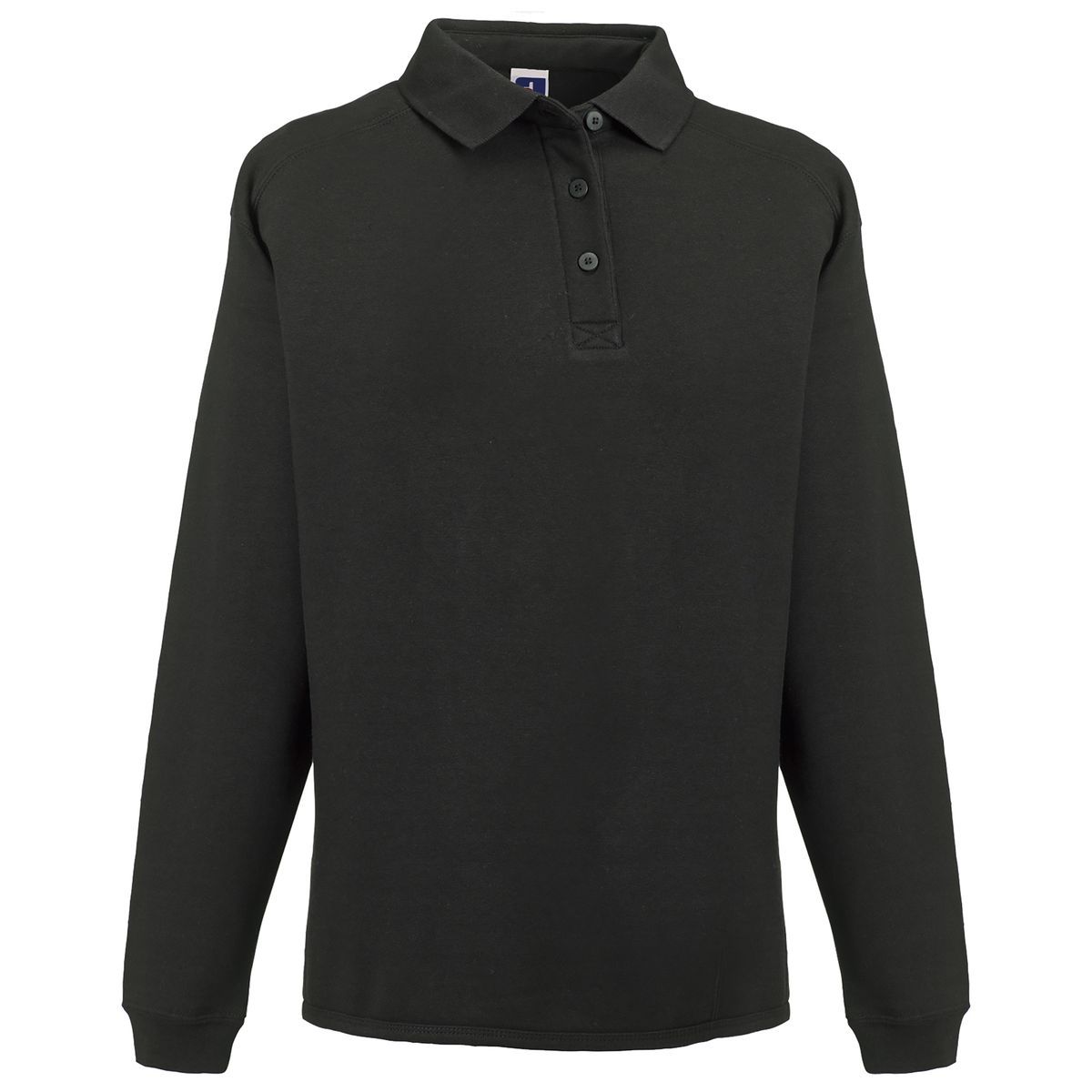 Robustes Langarm-Poloshirt