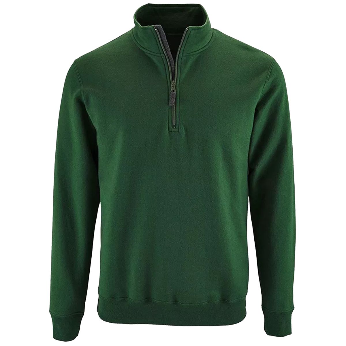 Sweatshirt mit Stehkragen und Reißverschluss