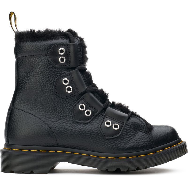 Fellgefütterte Ghillie-Lederstiefel