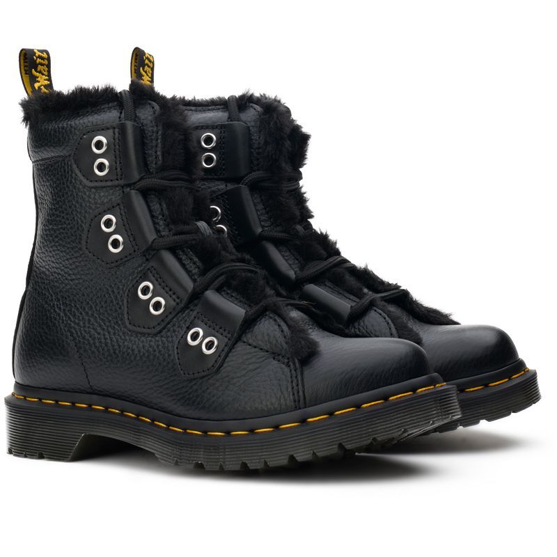 Fellgefütterte Ghillie-Lederstiefel
