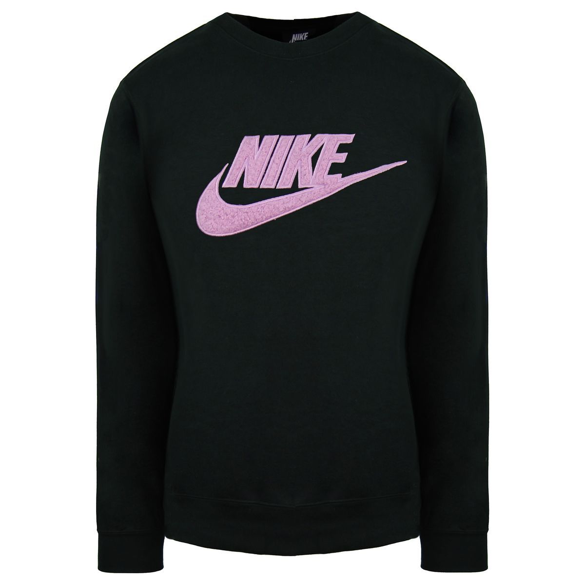 Schwarzes Langarm-Sweatshirt mit Logo
