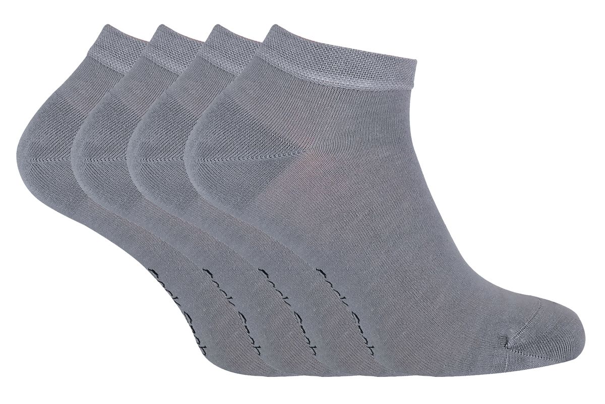 Atmungsaktive Bambus Trainer Socken Viererpack