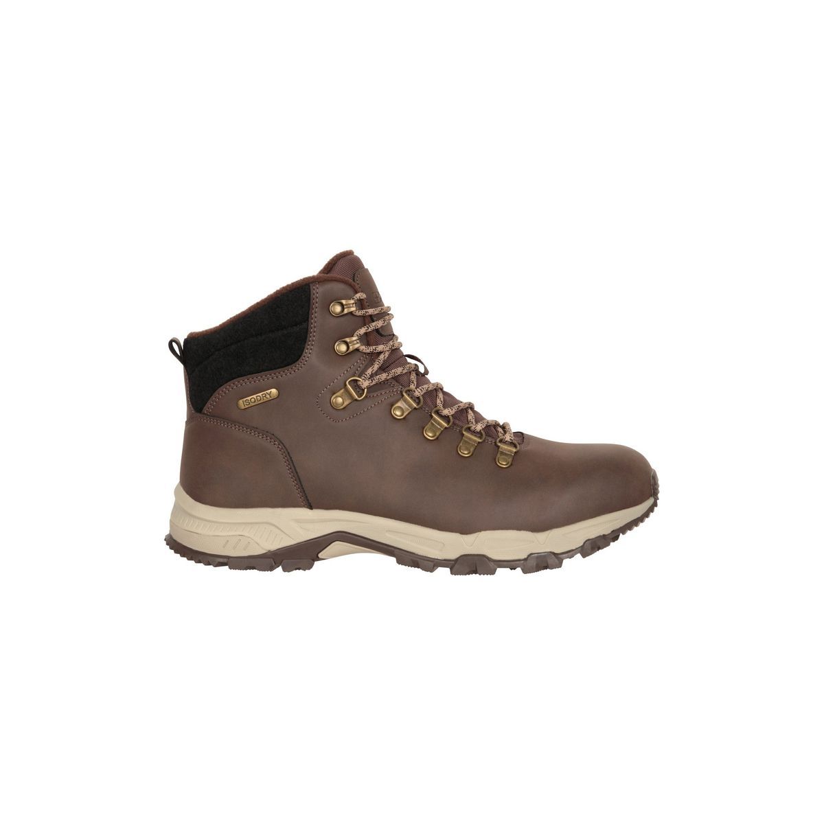 Mountain Warehouse Conway wasserdichte Lederstiefel für Herren (Braun)