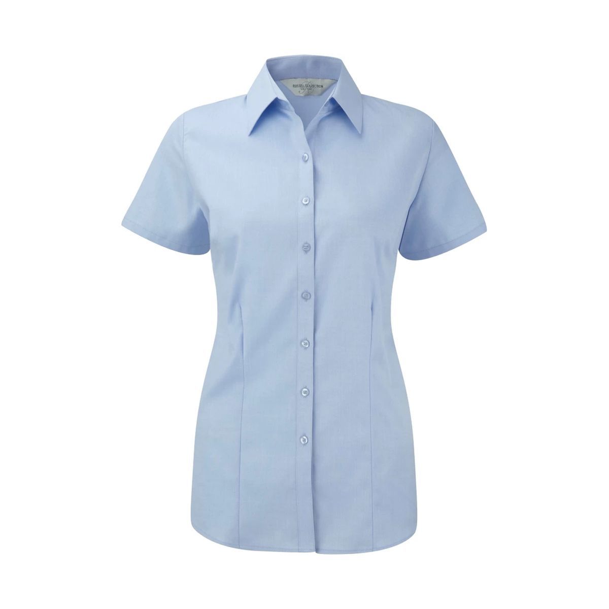 Russell Collection - Formelles Hemd für Damen (Hellblau)