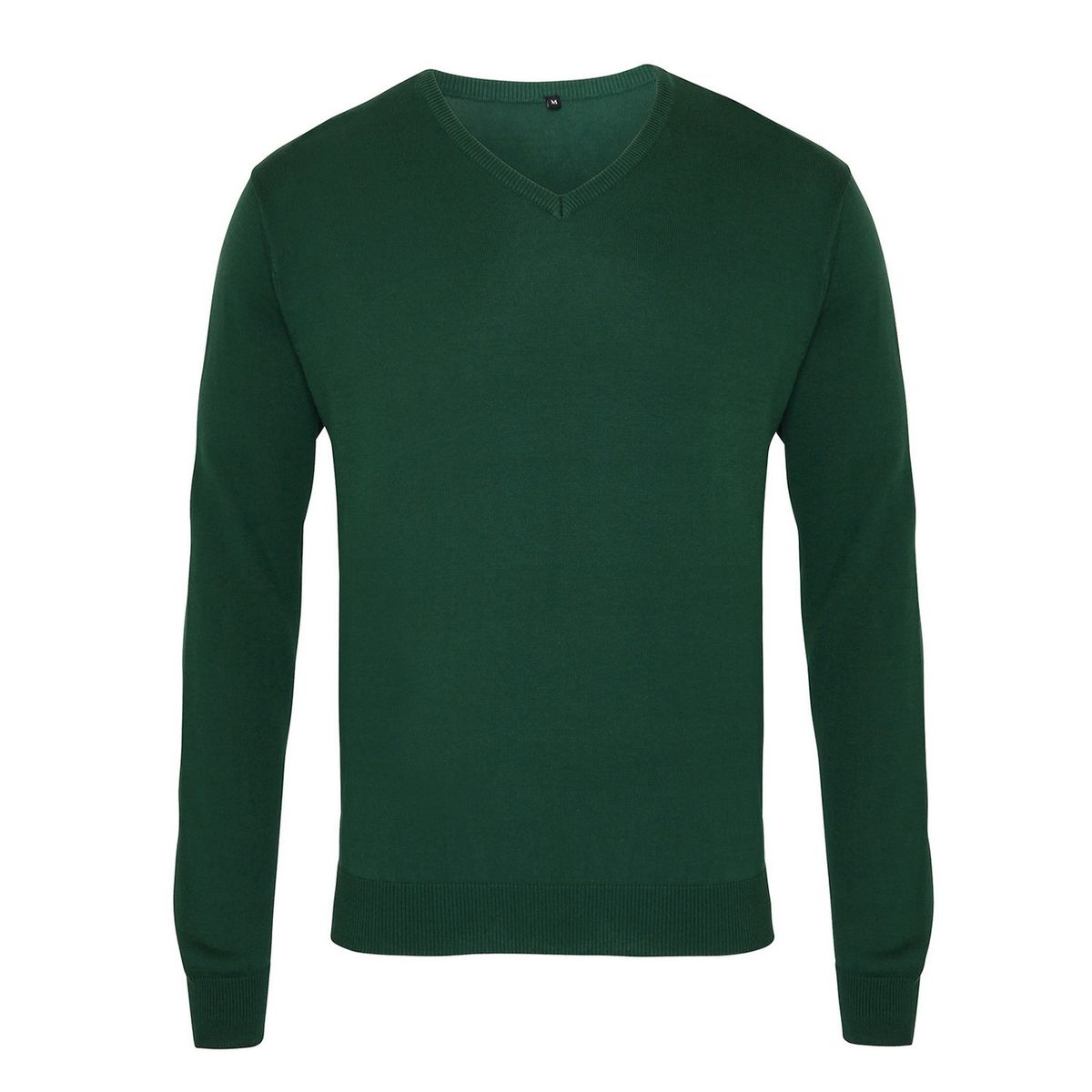 Klassischer V-Ausschnitt Strickpullover für Herren
