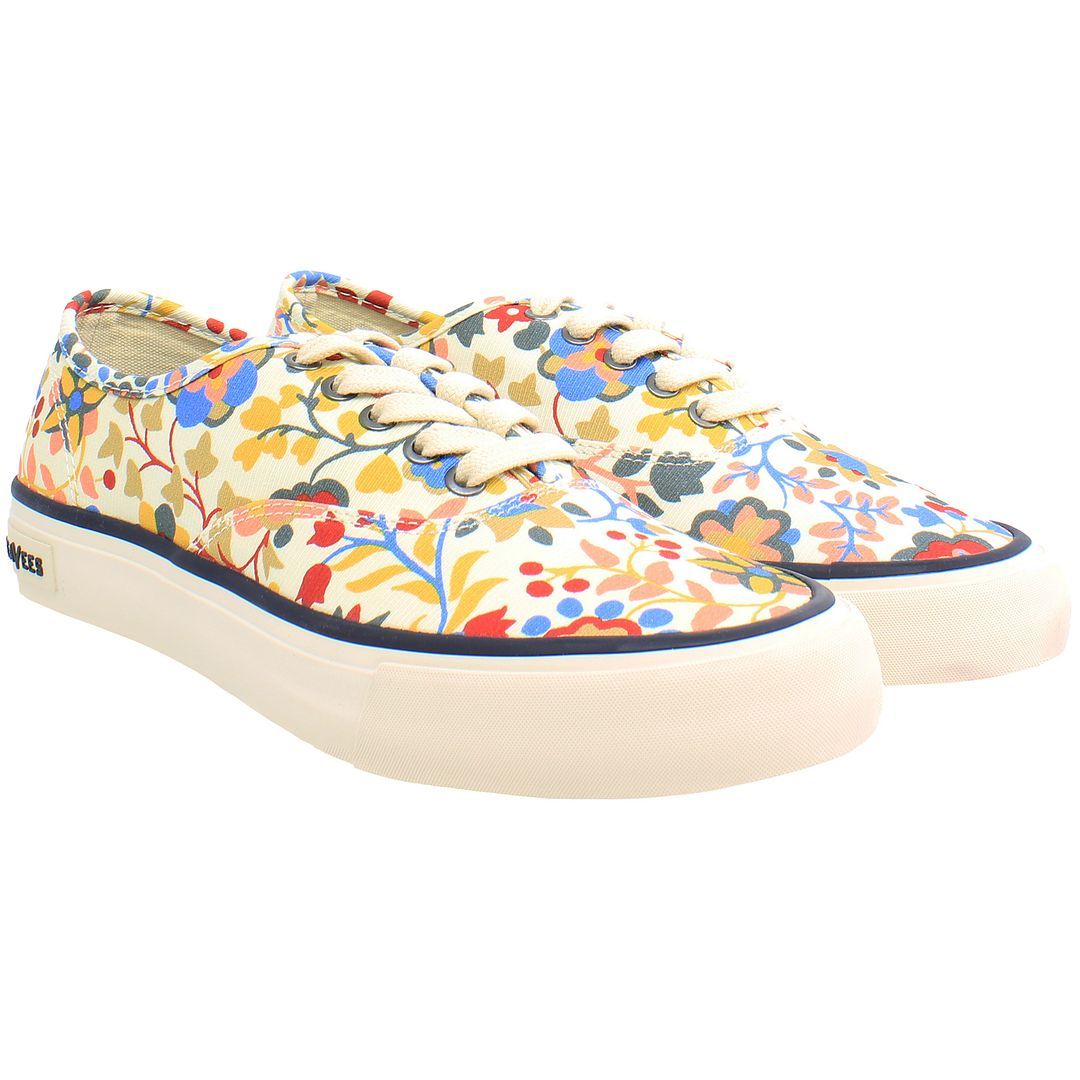 Canvas-Sneaker mit Liberty-Blumenmuster