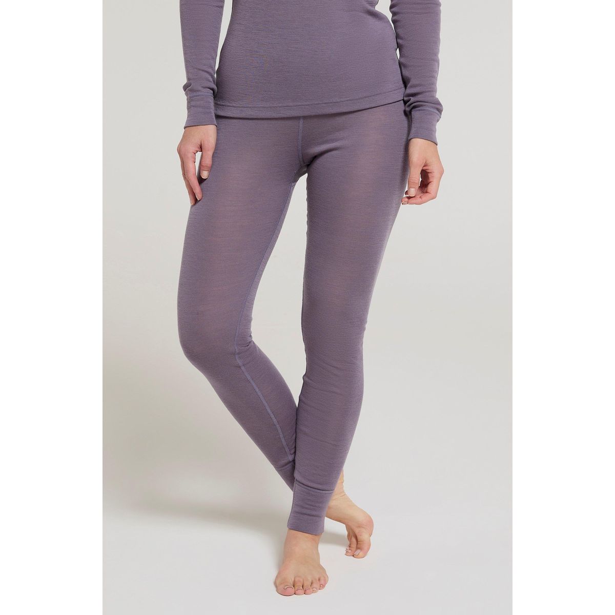 Damen Merino Woll Thermo Leggings