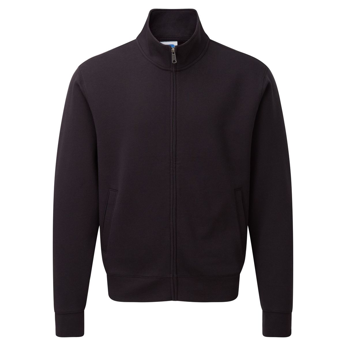 Klassische Trainingsjacke mit durchgehendem Reißverschluss