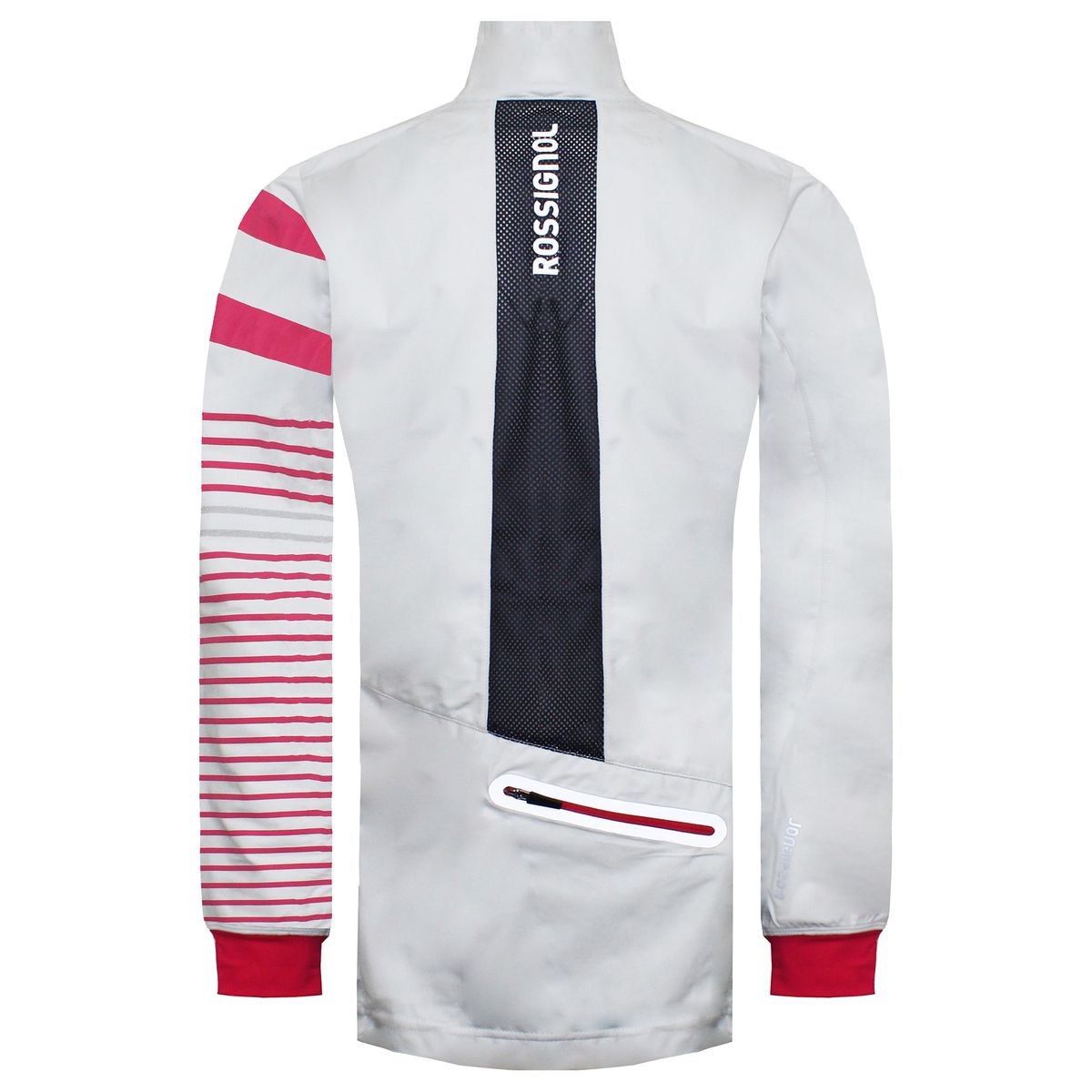 Sportliche Softshell-Skijacke mit Grafikmuster