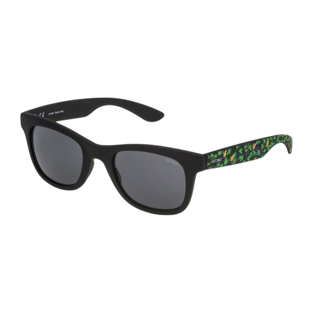 Blaue gemusterte Mode-Sonnenbrille