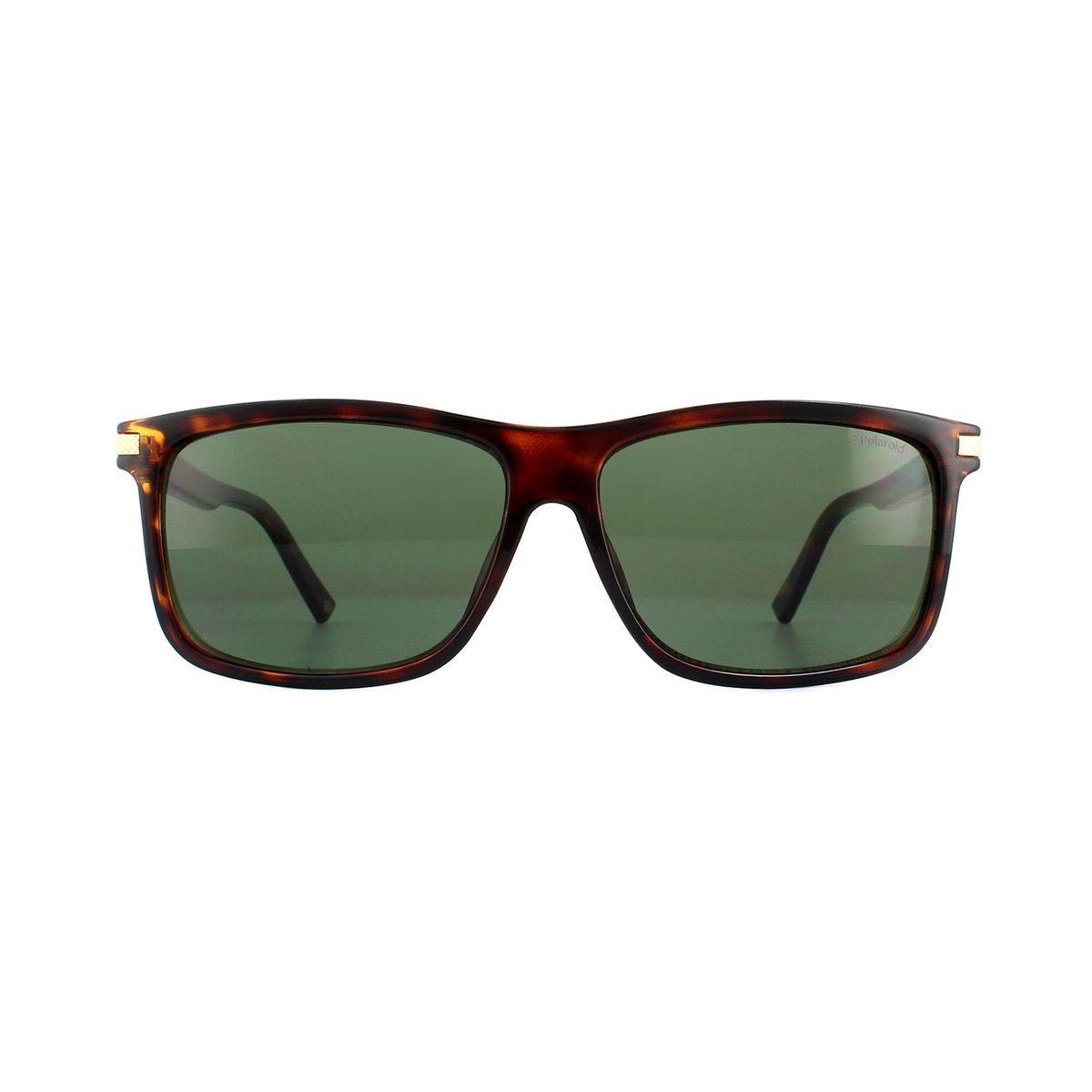 Klassische rechteckige Schildpatt-Sonnenbrille