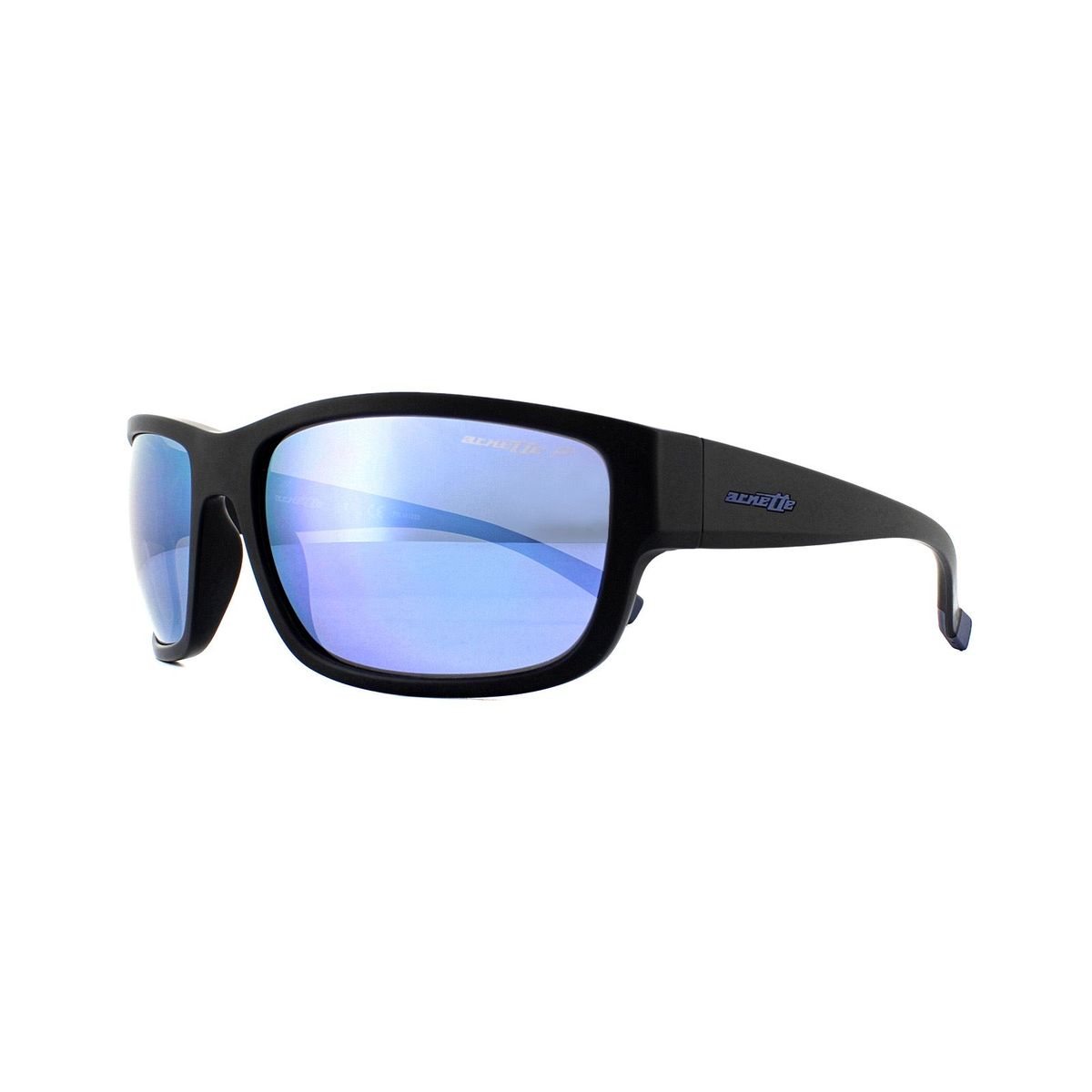 Rechteckige polarisierte Sonnenbrille mit Verspiegelung