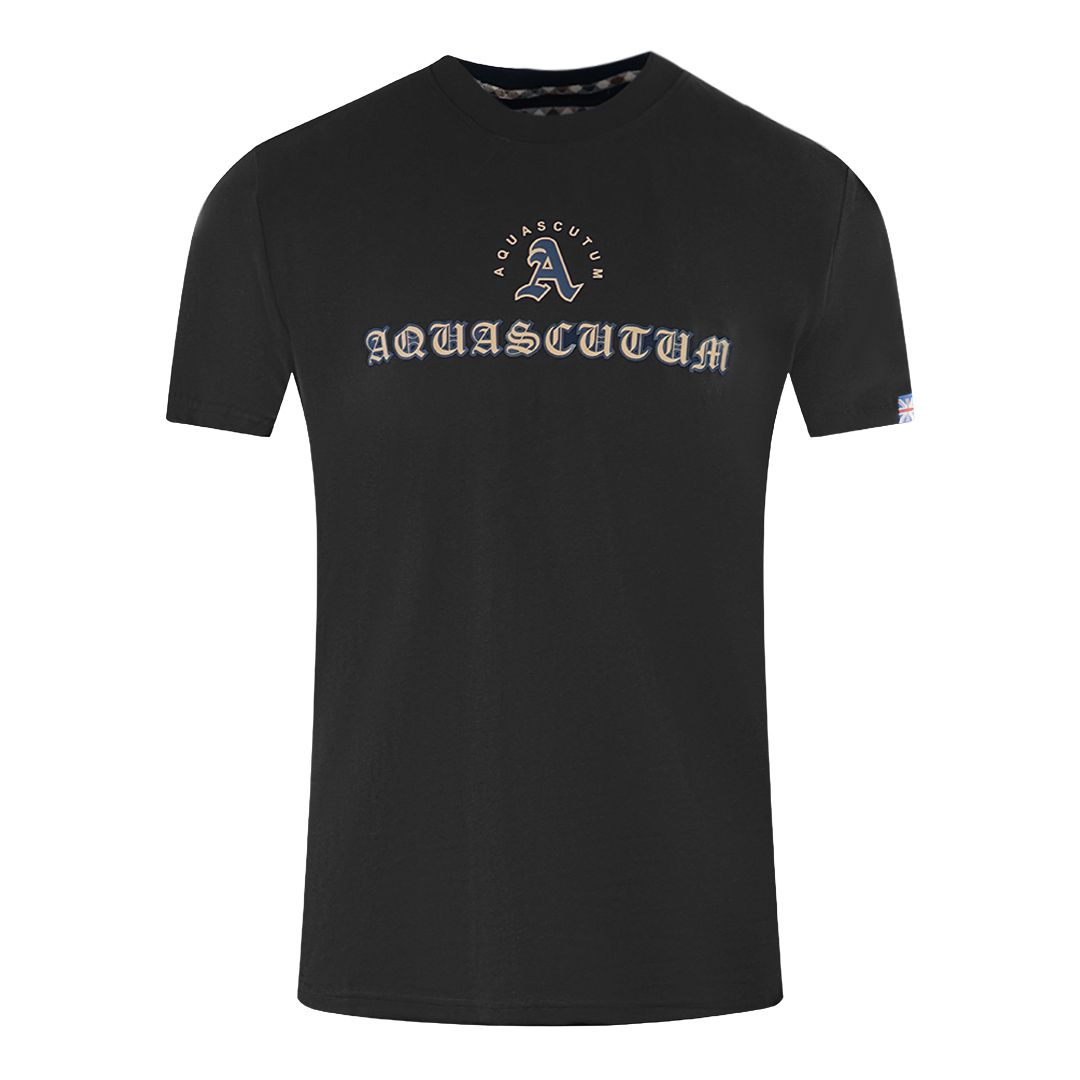Klassisches T-Shirt mit Logo-Grafik