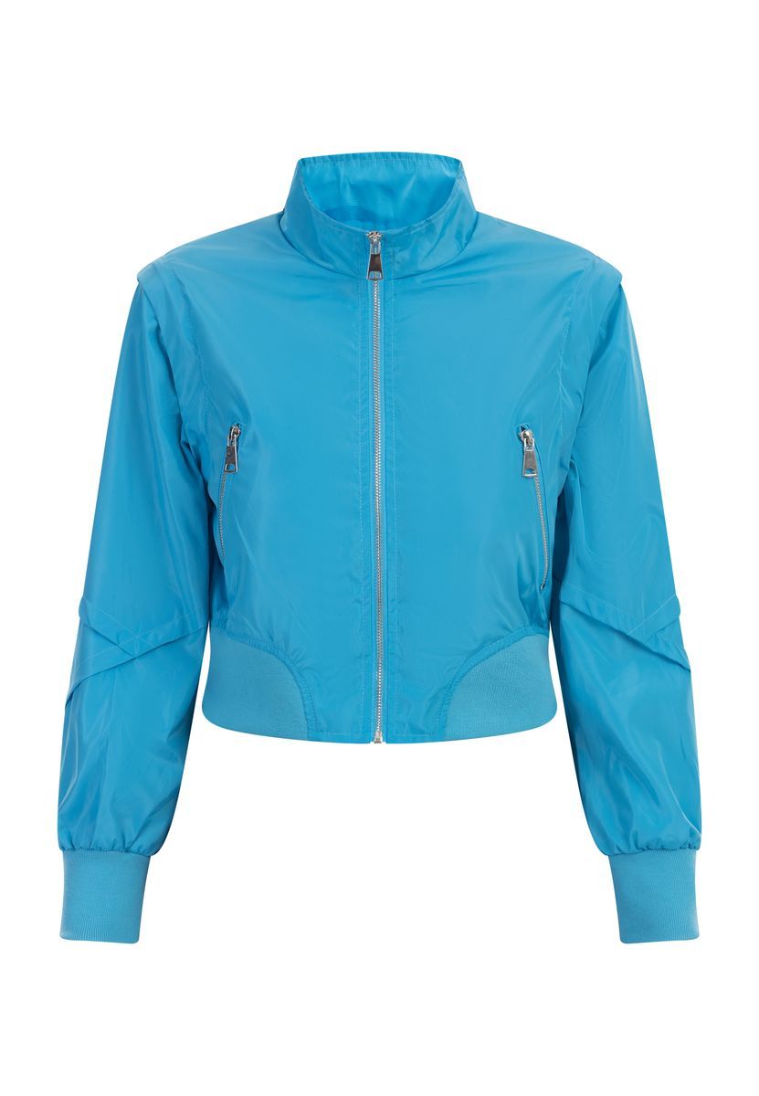 Mymo Blousonjacke Damen blau
