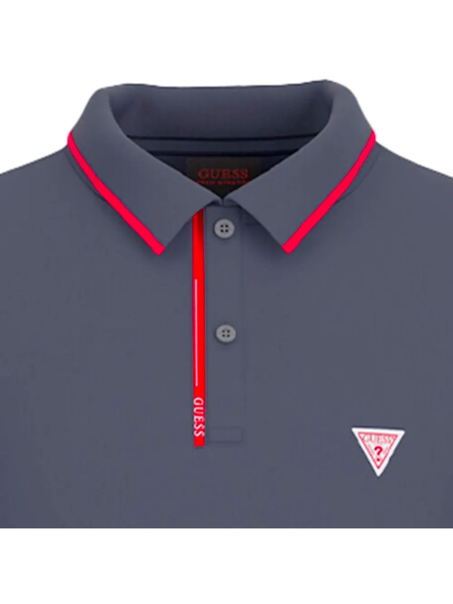 Langärmliges Tech-Poloshirt