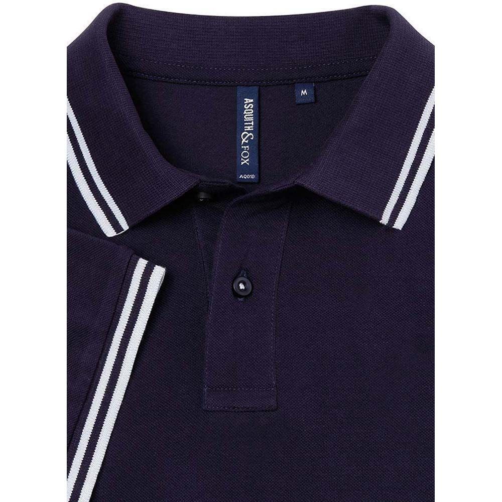 Poloshirt mit Kontraststreifen am Kragen