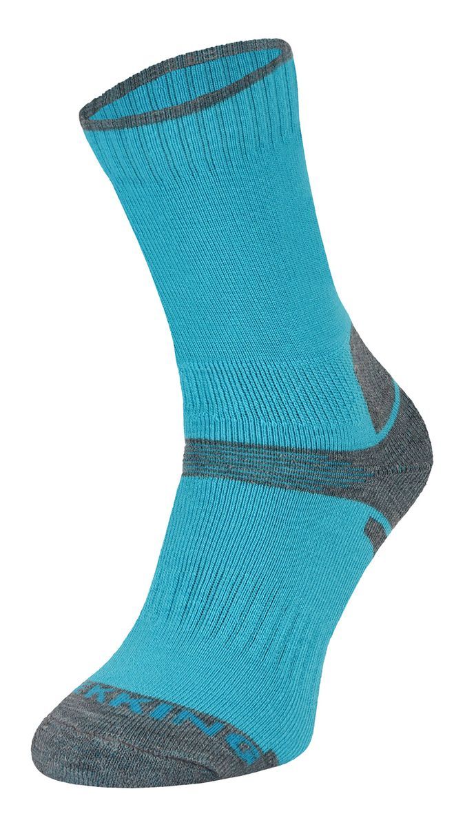 Kinder Merinowolle Wandern Socken | Comodo | Anti Blister Socken - Türkis