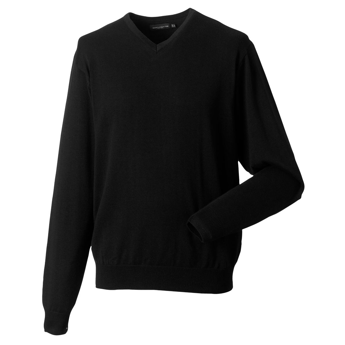 Essentieller V-Ausschnitt Strickpullover