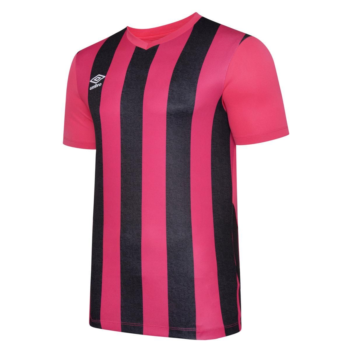 Gestreiftes kurzärmeliges Jersey-Oberteil
