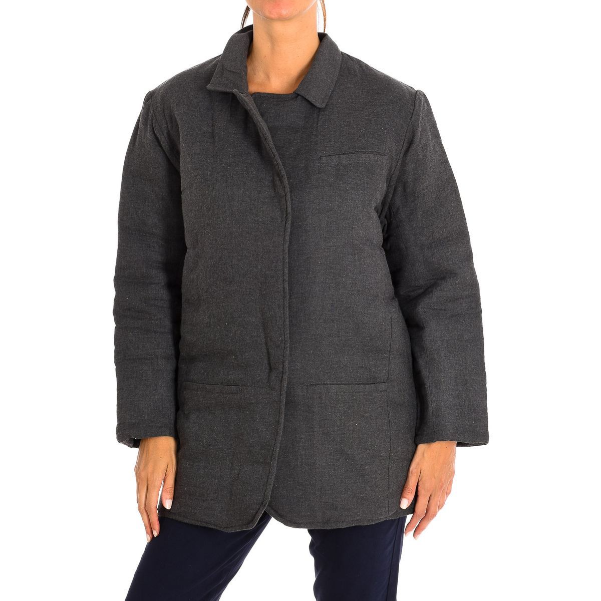 Gesteppte Jacke aus Baumwollmischung