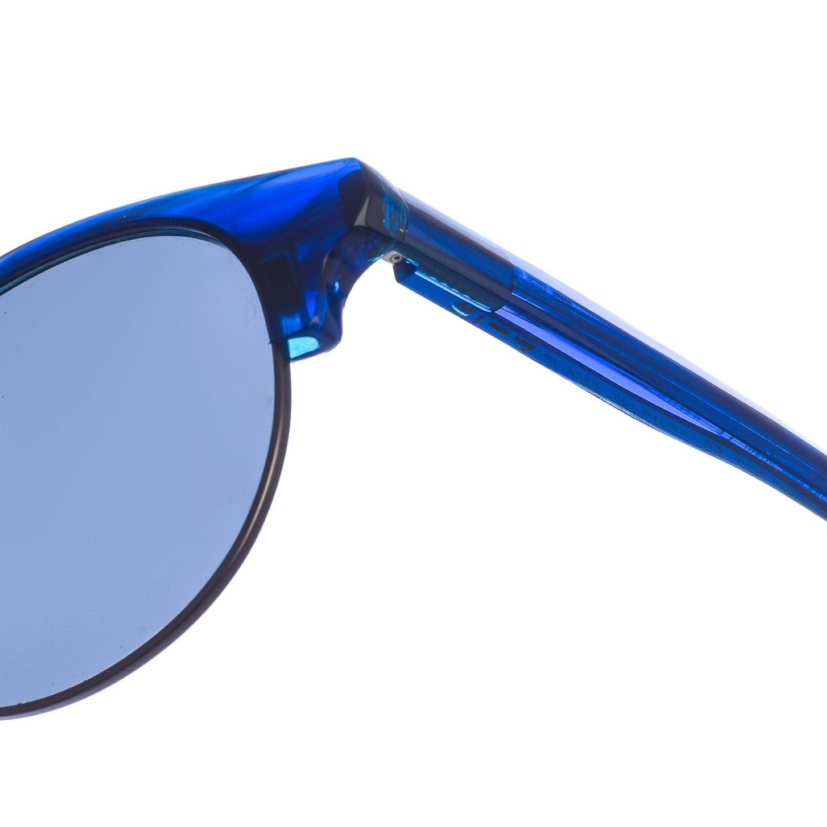 Pantos-Sonnenbrille aus Materialmix