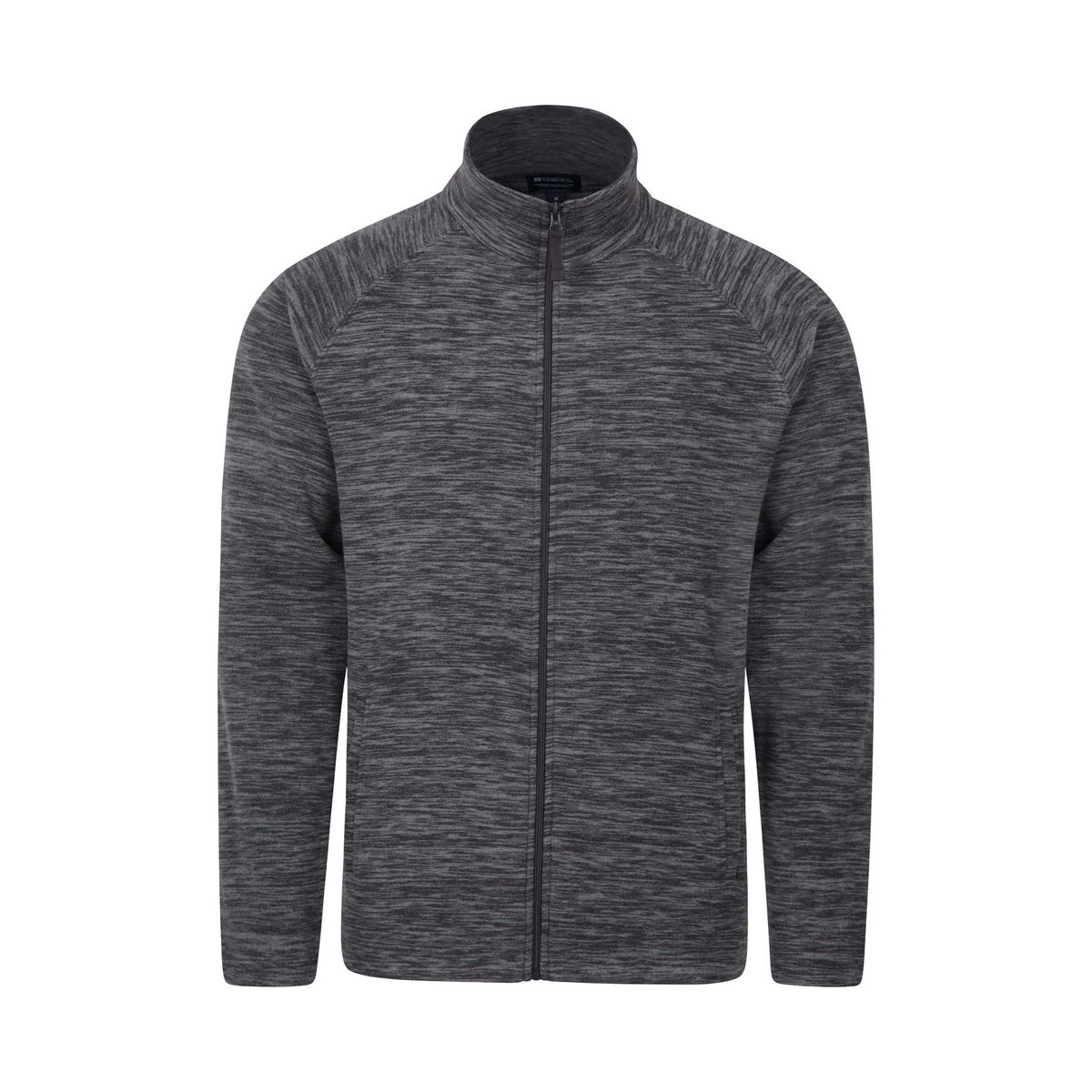 Herren Fleecejacke mit durchgehendem Reißverschluss