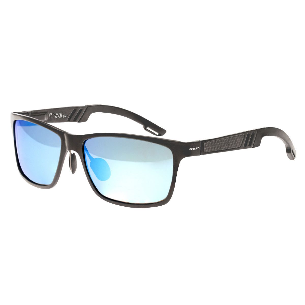 Rechteckige polarisierte Titan Sonnenbrille