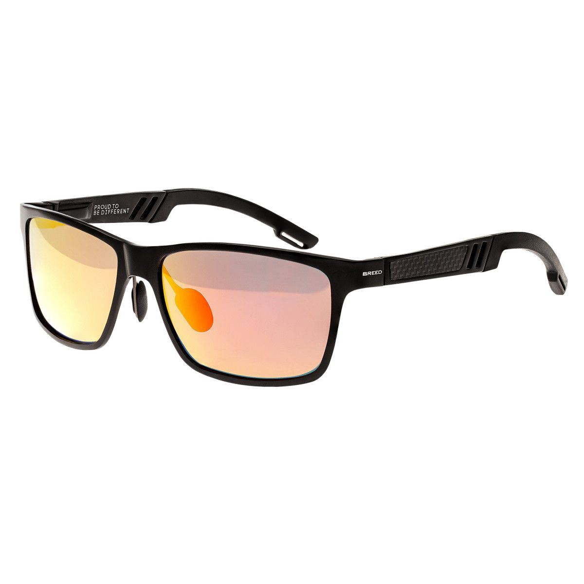 Rechteckige polarisierte Titan Sonnenbrille