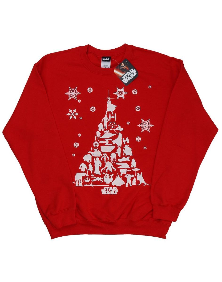 Star Wars Weihnachtsbaum Sweatshirt