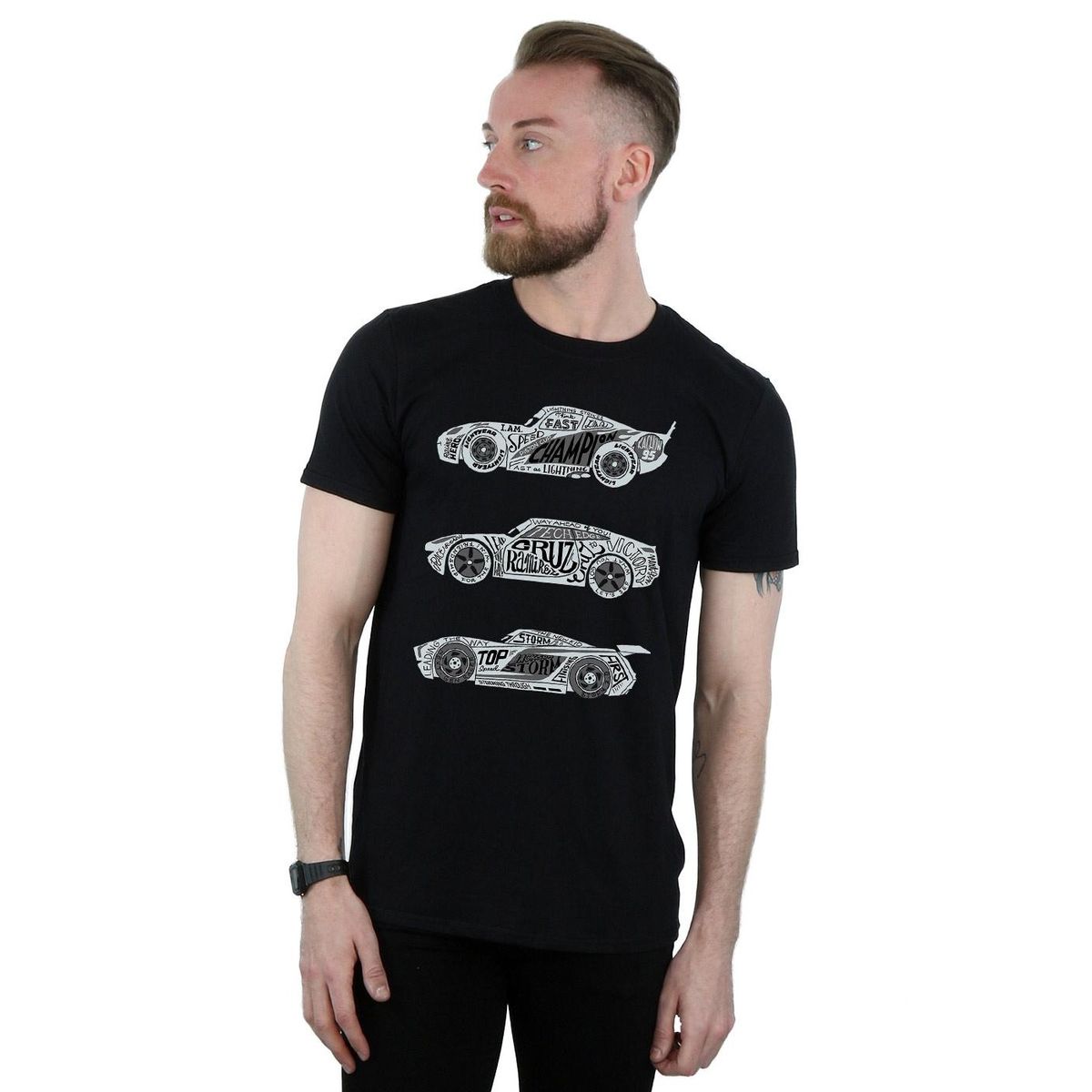 Cars Film Typografie Grafik T-Shirt