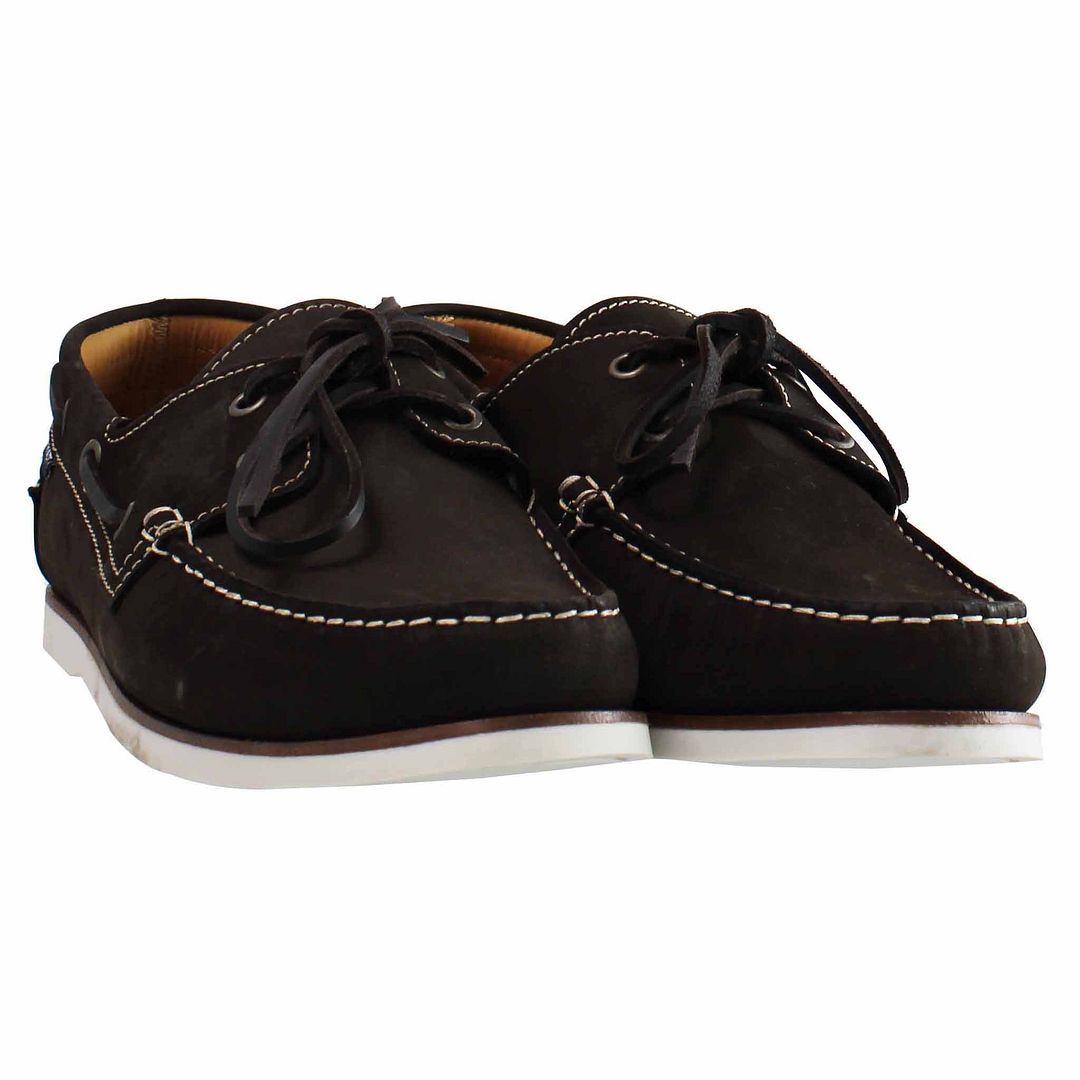 Klassische Leder-Bootsschuhe
