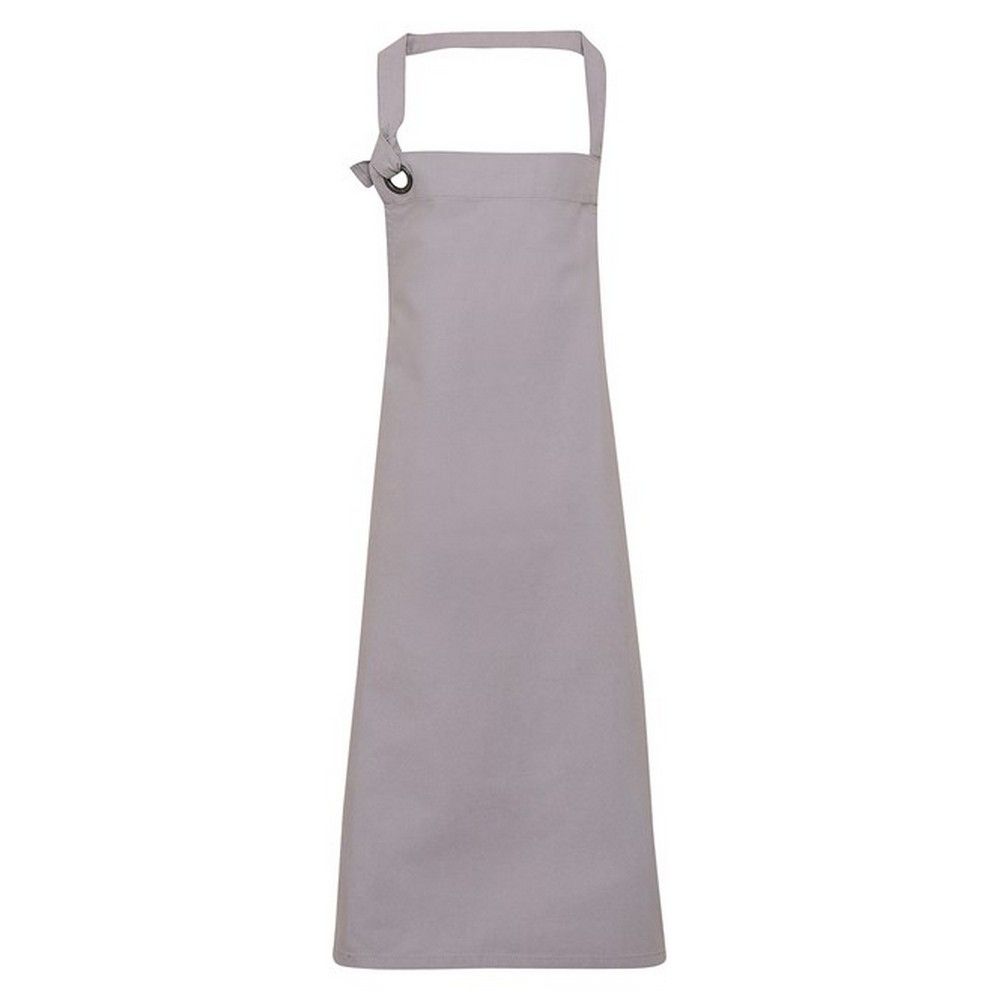 Unisex Latzschürze mit Metallösen