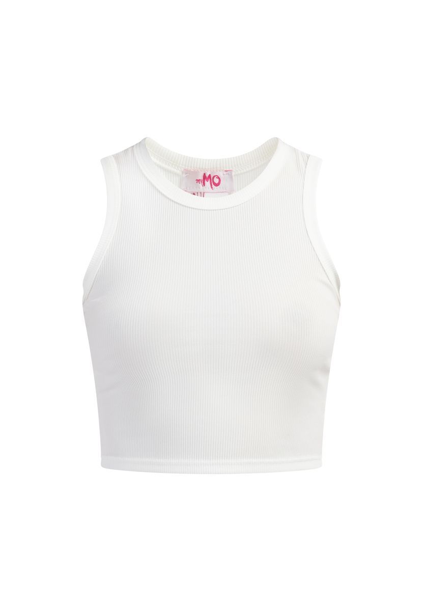 Mymo Tanktop Damen weiss