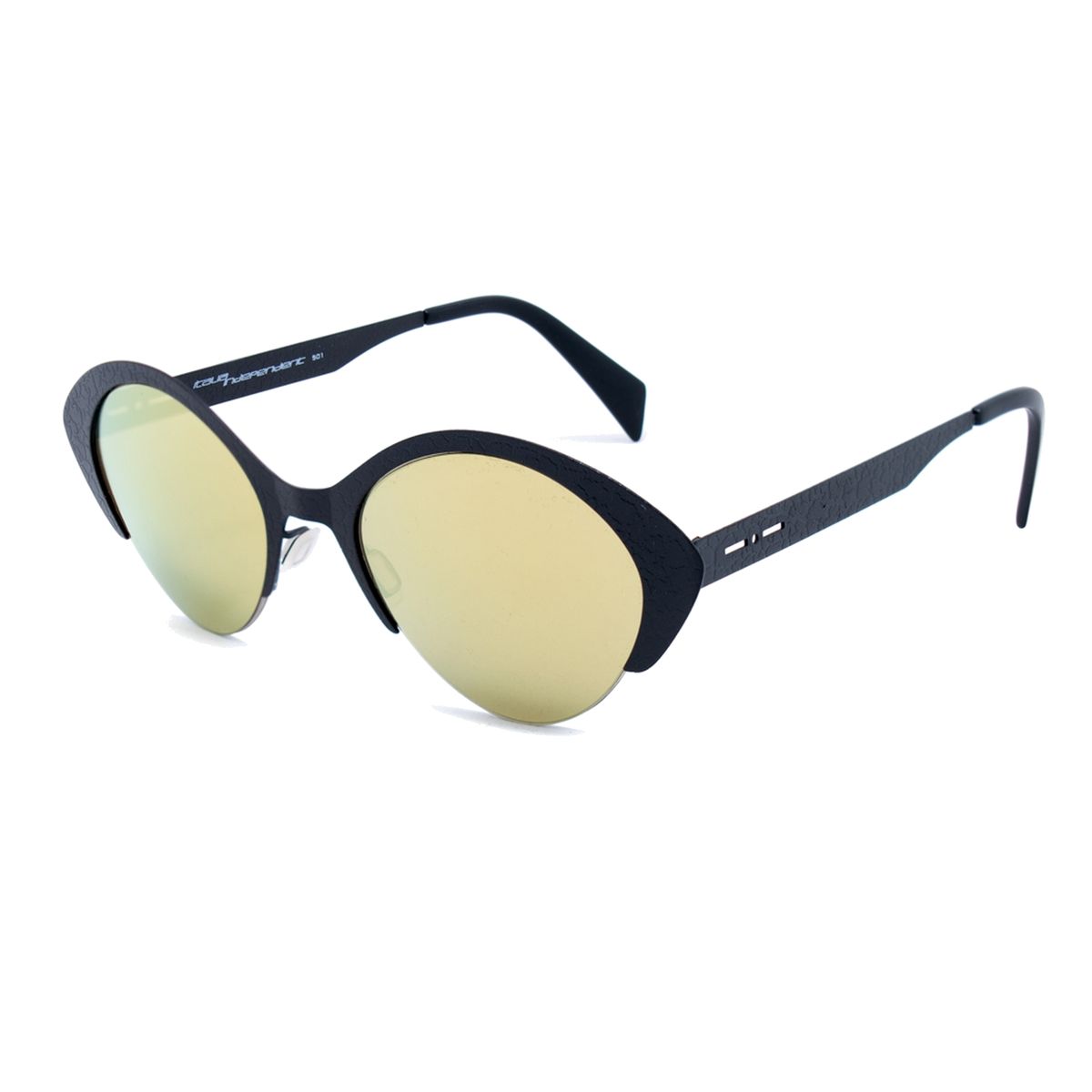 Cat-Eye Sonnenbrille mit verspiegelten Gläsern