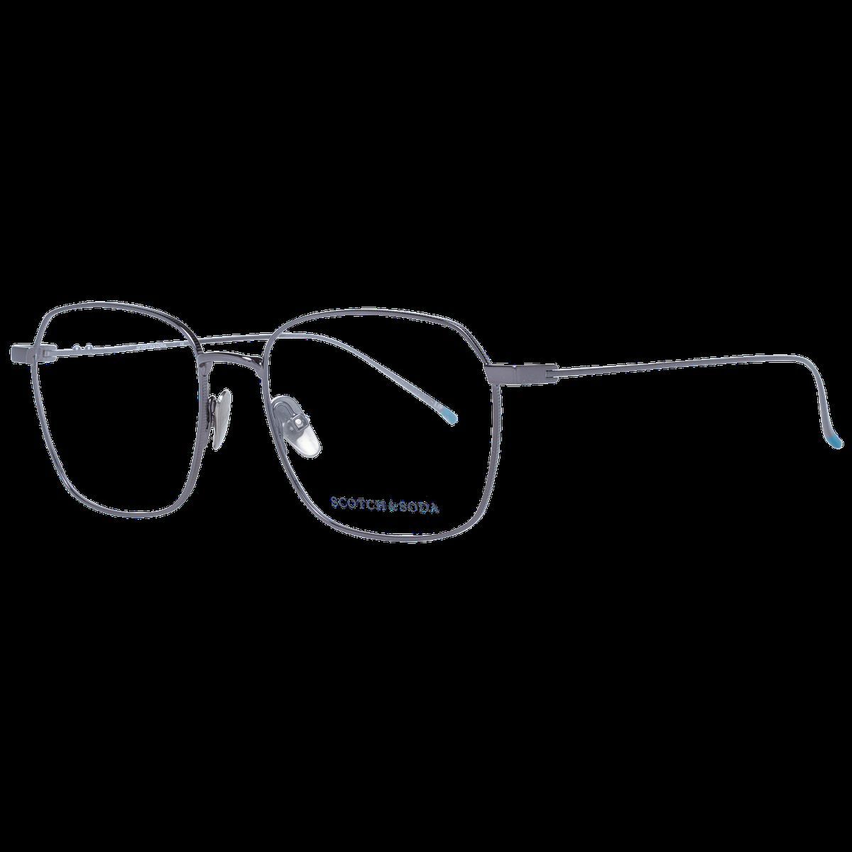 Quadratische Gunmetal Metallrahmen Brille